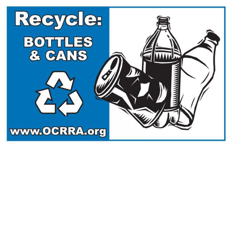 Recycle It / Trash It Decal - Order Supplies - Schools